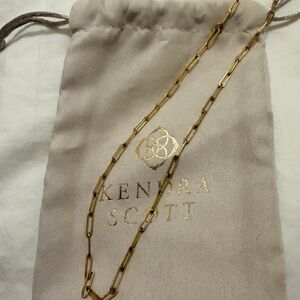 Kendra Scott Gold Chain Necklace